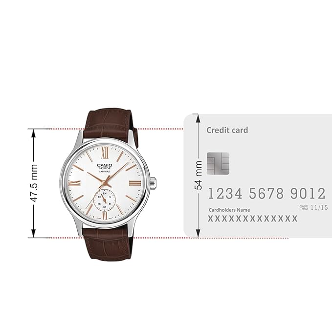 Casio Enticer Brown Men's Watch A2539 BMS-100L-5AVDF