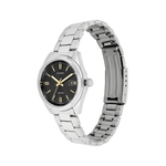 Casio Enticer Black Dial Silver Stainless Steel Womens Watch A474 - LTP-1302D-1A2V