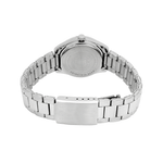 Casio Enticer Black Dial Silver Stainless Steel Womens Watch A474 - LTP-1302D-1A2V