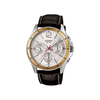 Casio Enticer Multifunction Brown Leather Strap Mens Watch A835 - MTP-1374L-7AVDF