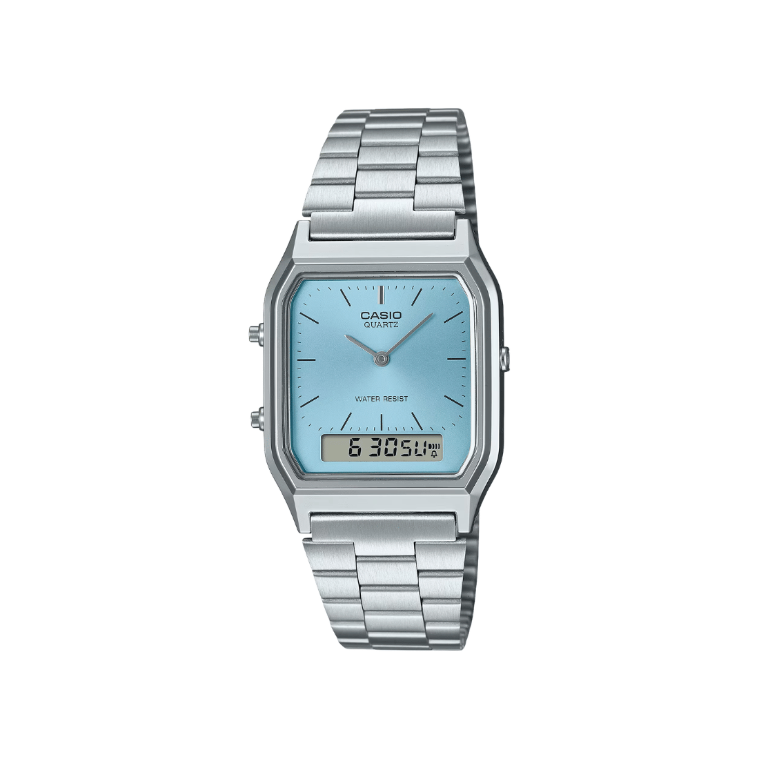 Casio Vintage Silver Unisex Watch AD270 AQ-230A-2A1MQY