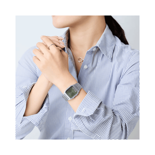 Casio Vintage Green Dial Unisex Watch AD278 - AQ-230A-3AMQY