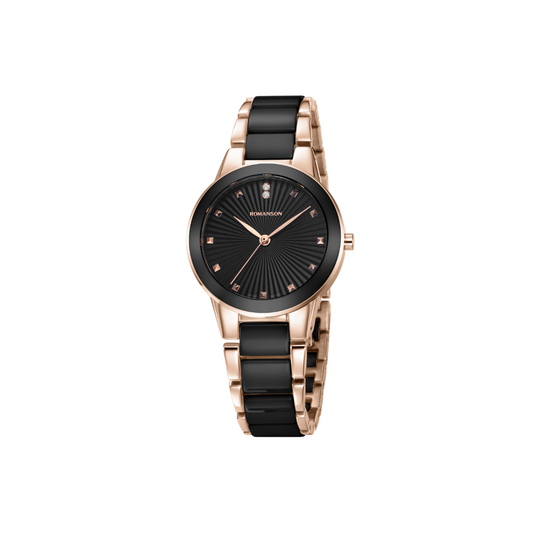 Ceramic Black and Rose Gold | Women | RM5BF506KLRBK