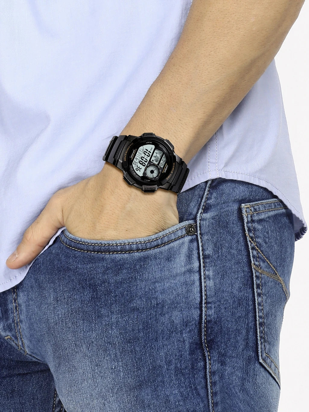 Casio Youth Digital Men’s Watch – AE-1000W-1AVDF (D080)
