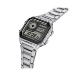 Casio Digital Silver Mens Watch D099 AE-1200WHD-1AV