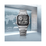 Casio Digital Silver Mens Watch D099 AE-1200WHD-1AV