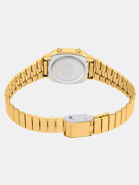 Casio Vintage Black Dial Gold Digital Unisex Watch – LA670WGA-1DF - D124