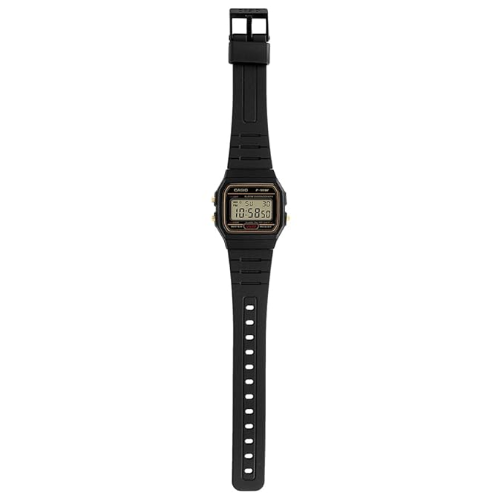 Casio Youth Clear Unisex Watch D165 F-91WG-9QDF