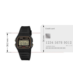 Casio Youth Clear Unisex Watch D165 F-91WG-9QDF