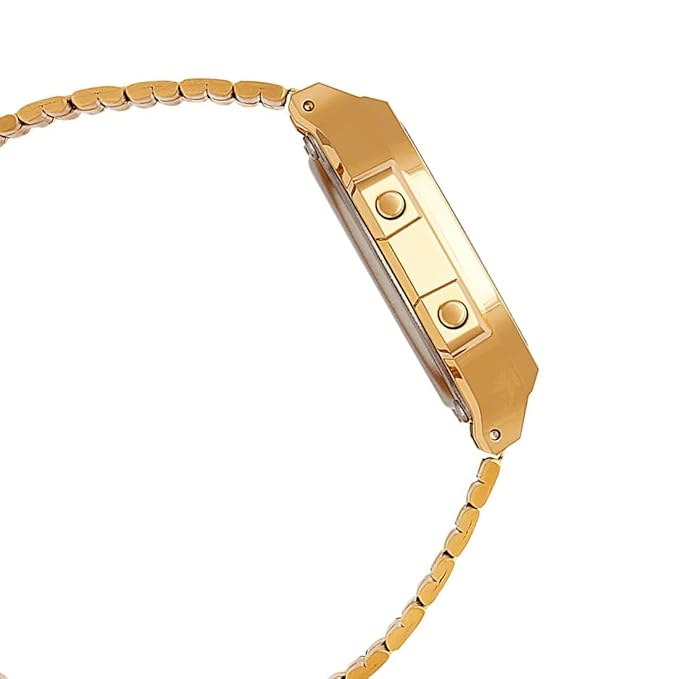 Casio Vintage Digital Gold Dial Unisex Watch – A168WG-9WDF (D169)