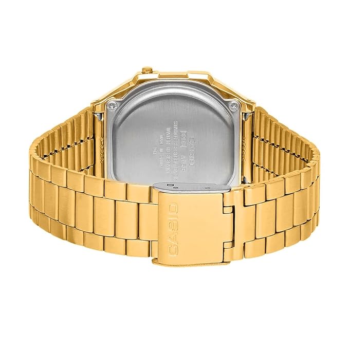 Casio Vintage Digital Gold Dial Unisex Watch – A168WG-9WDF (D169)