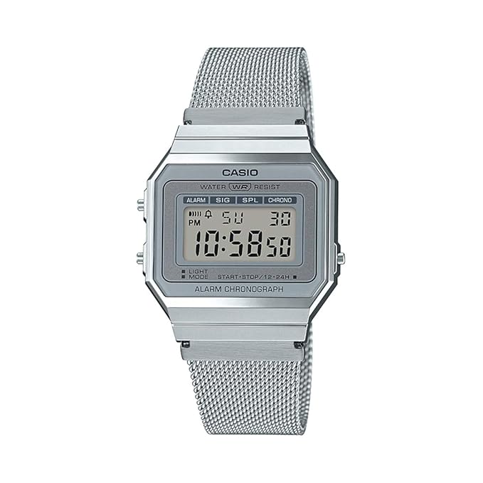 Casio Vintage Grey Unisex Watch D170 A700WM-7ADF