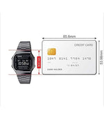 Casio Vintage Grey Digital Unisex Watch D182 A168WGG-1BDF