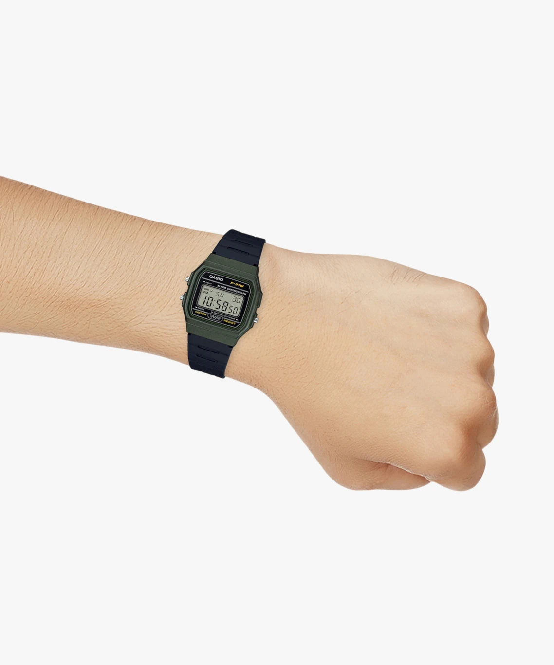 Casio Youth Black Unisex Watch D248 F-91WM-3ADF