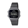 Casio Vintage Black Digital Unisex Watch D259 A168WEMB-1BDF