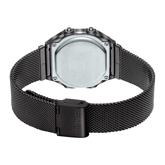 Casio Vintage Black Digital Unisex Watch D259 A168WEMB-1BDF