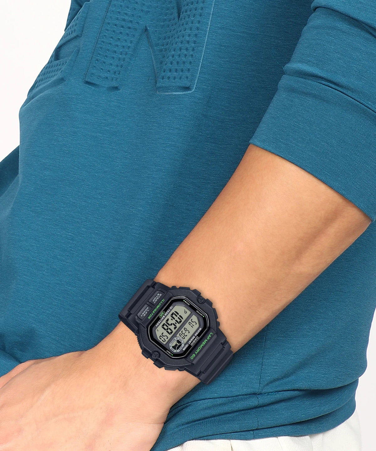 Casio Youth Digital Watch for Men & Women – WS-1400H-1AVDF (D269)