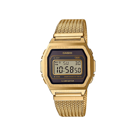 Casio Vintage Golden Unisex Watch D277 - A1000MGA-5