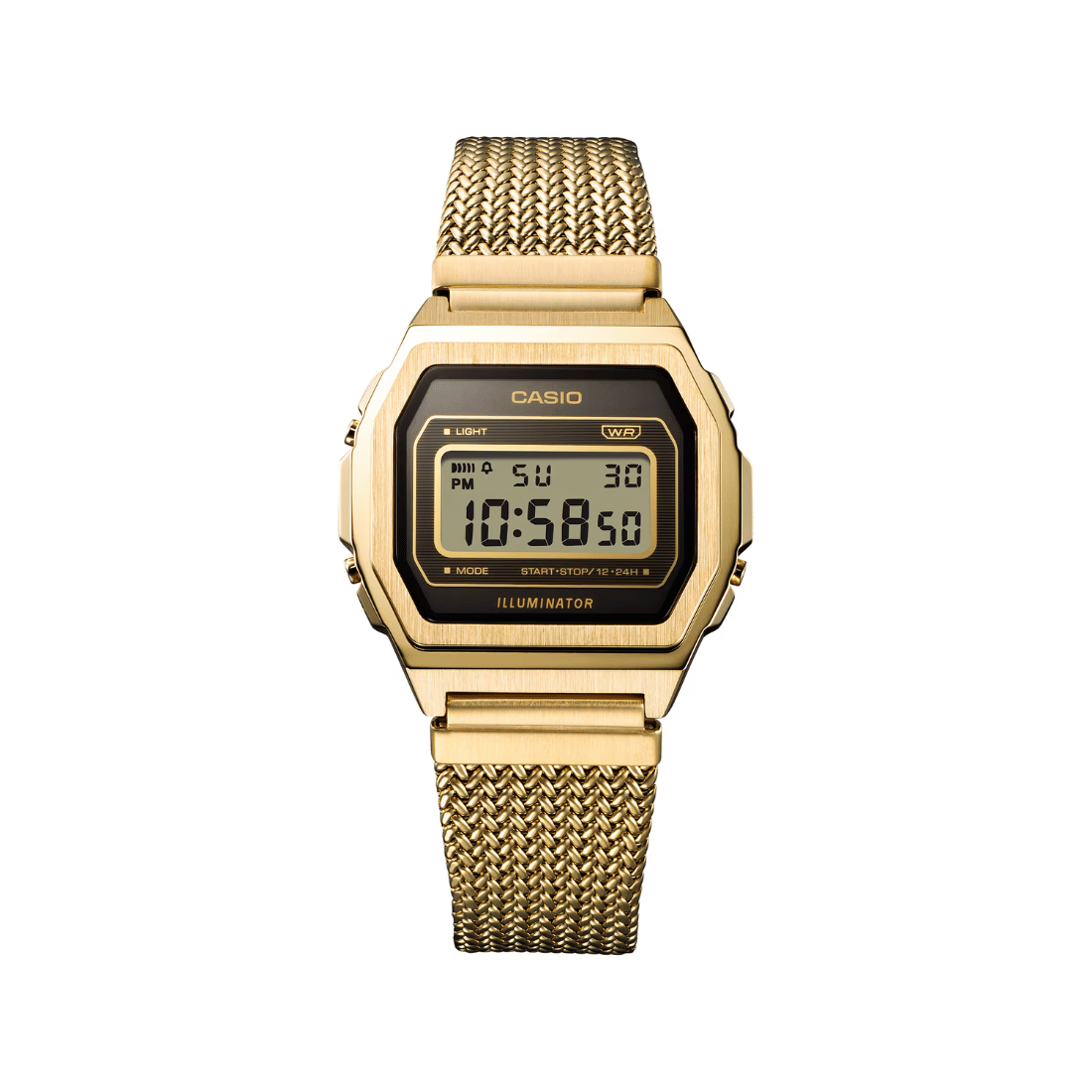 Casio Vintage Golden Unisex Watch D277 - A1000MGA-5