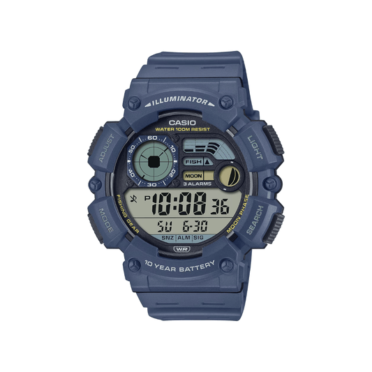 Casio Youth Digital Blue Mens Watch D293 - WS-1500H-2AV