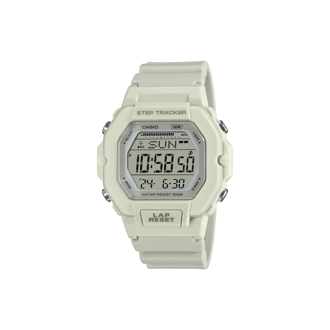 Casio Youth Digital and Step Tracker Womens Watch D318 - LWS-2200H-8AV
