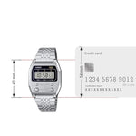Casio Vintage Silver Digital Dial Unisex Watch – A1100D-1DF (D326)