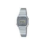 Casio Vintage Steel Body White Dial Womens Watch D342 - LA670WA-7