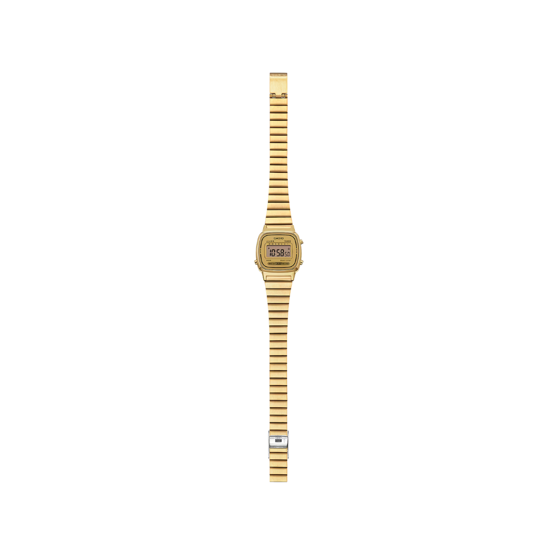 Casio Vintage Small Case Golden Womens Watch D343 - LA670WGA-9