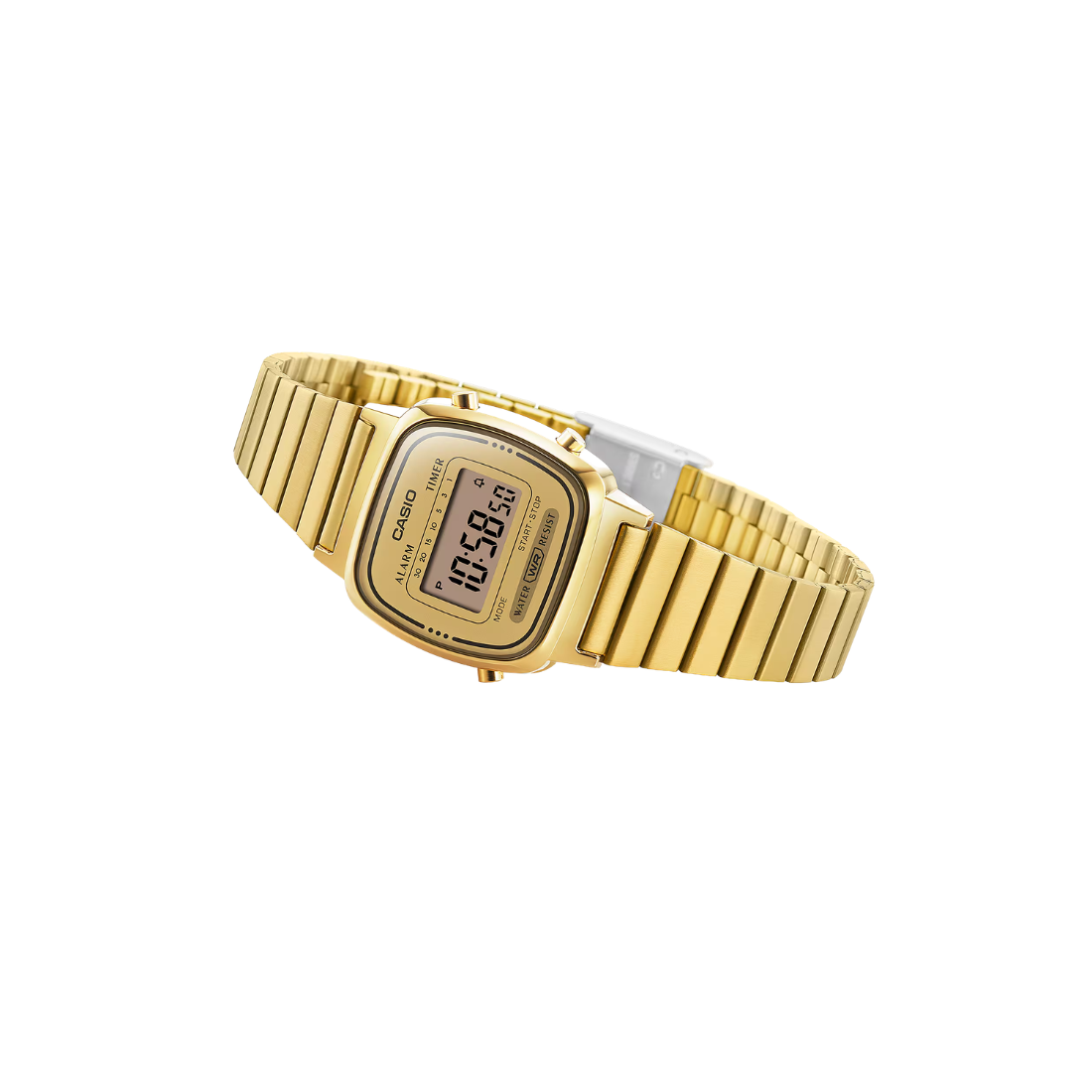 Casio Vintage Small Case Golden Womens Watch D343 - LA670WGA-9