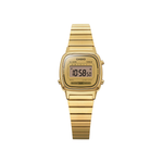 Casio Vintage Small Case Golden Womens Watch D343 - LA670WGA-9