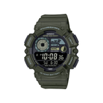 Casio Youth Digital Green Mens Watch D350 - WS-1500H-3BV