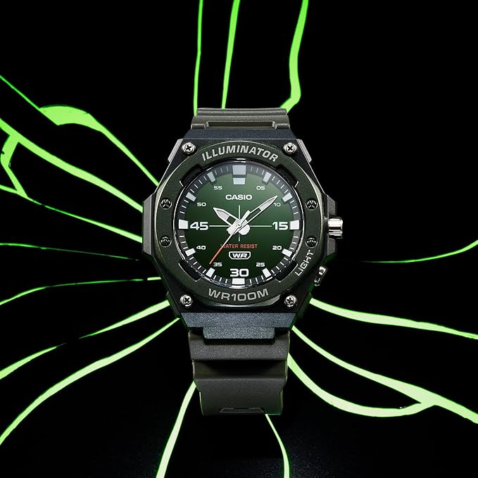 Casio Youth Analog Green Dial Men’s Watch – MW-620H-3AVDF (D357)