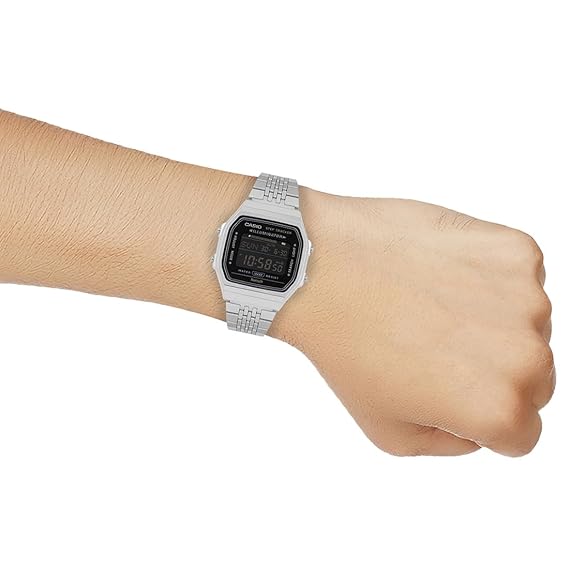 Casio Vintage Black Unisex Watch D366 ABL-100WE-1BDF