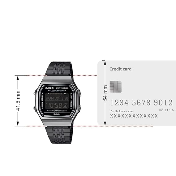 Casio Vintage Black Unisex Watch D367 ABL-100WEGG-1BDF