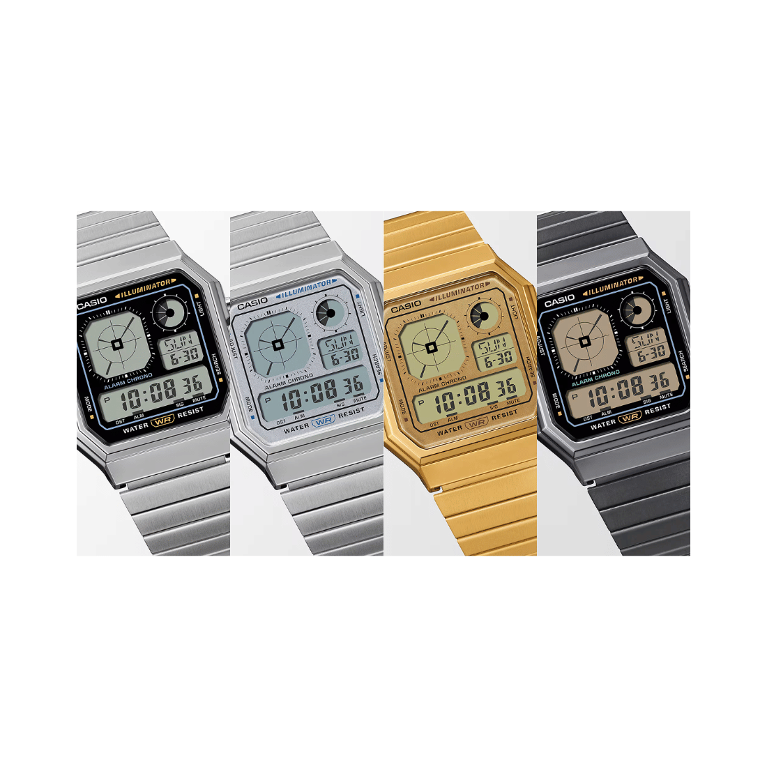 Casio Vintage Digital Watch D388 - A130WE-1A