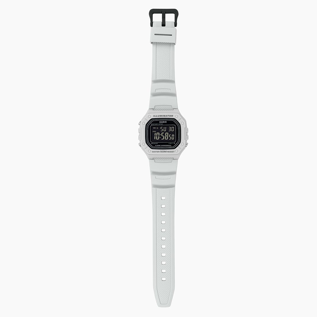 Casio Youth Digital Black Dial Unisex Watch – W-218H-8BVDF (D395)