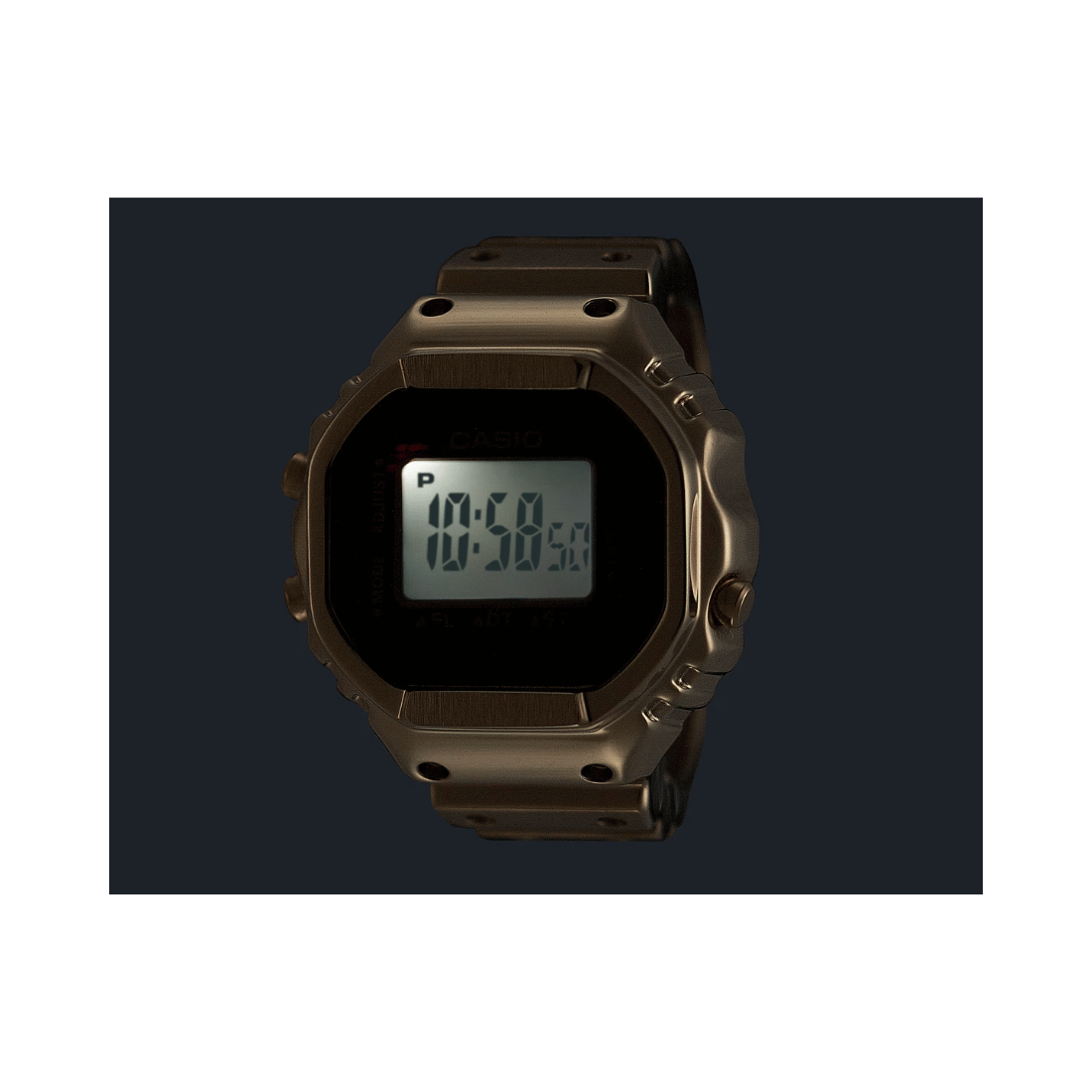 Casio Digital Ring Watch D412 - CRW-001G-9DR