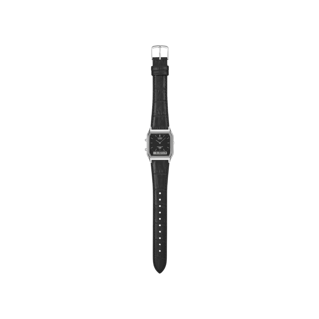 Casio Vintage Ana-Digi Black Dial Unisex Watch D416 - AQ-230EL-1A