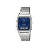 Casio Vintage Ana-Digi Blue Dial Unisex Watch D417 - AQ-230EM-2A