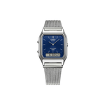 Casio Vintage Ana-Digi Blue Dial Unisex Watch D417 - AQ-230EM-2A