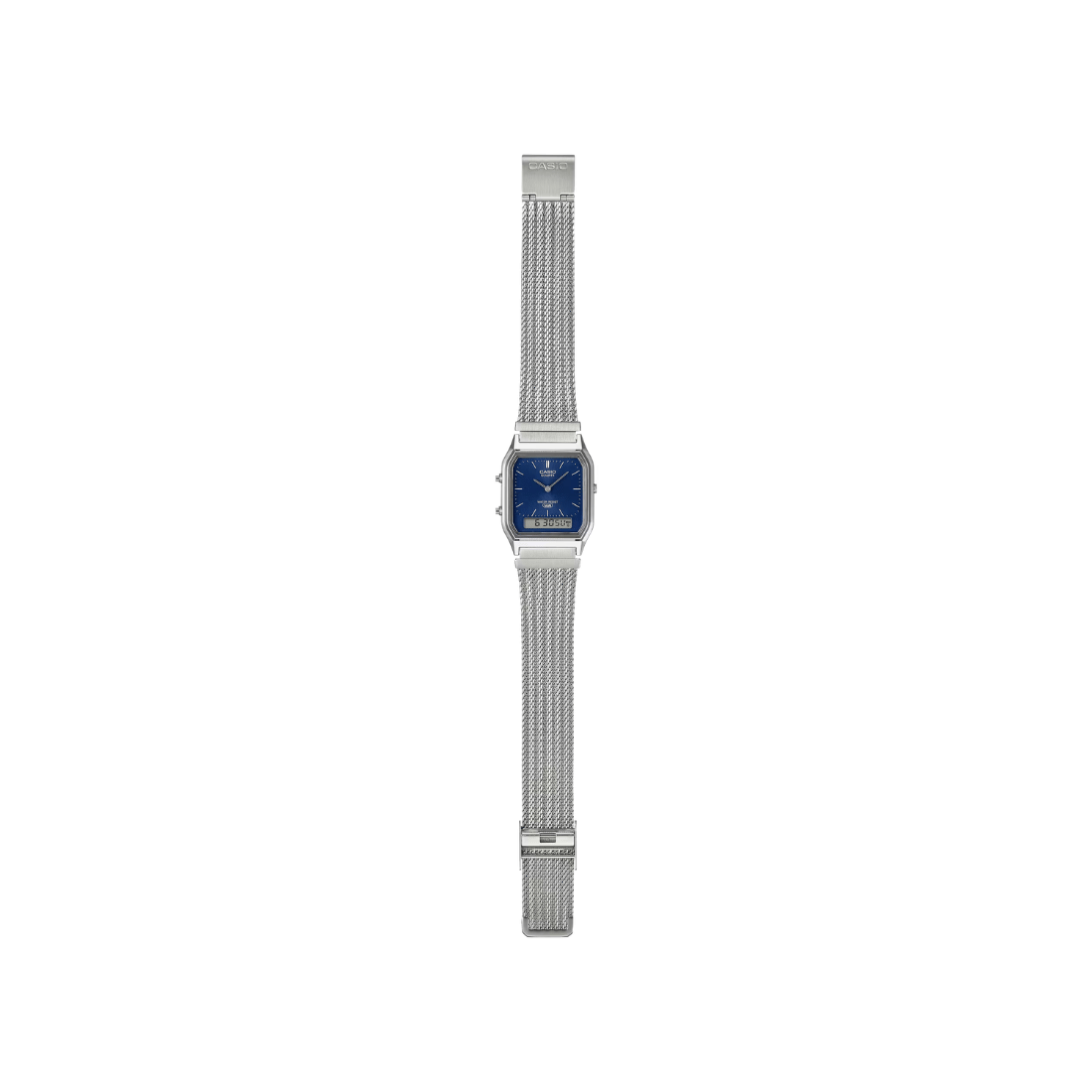 Casio Vintage Ana-Digi Blue Dial Unisex Watch D417 - AQ-230EM-2A