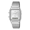 Casio Vintage White Unisex Watch D418 AQ-230EM-7ADF