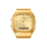 CASIO Vintage Analog Digital Golden 36 MM Unisex Watch D421 - AQ-240EG-9A