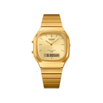 CASIO Vintage Analog Digital Golden 36 MM Unisex Watch D421 - AQ-240EG-9A