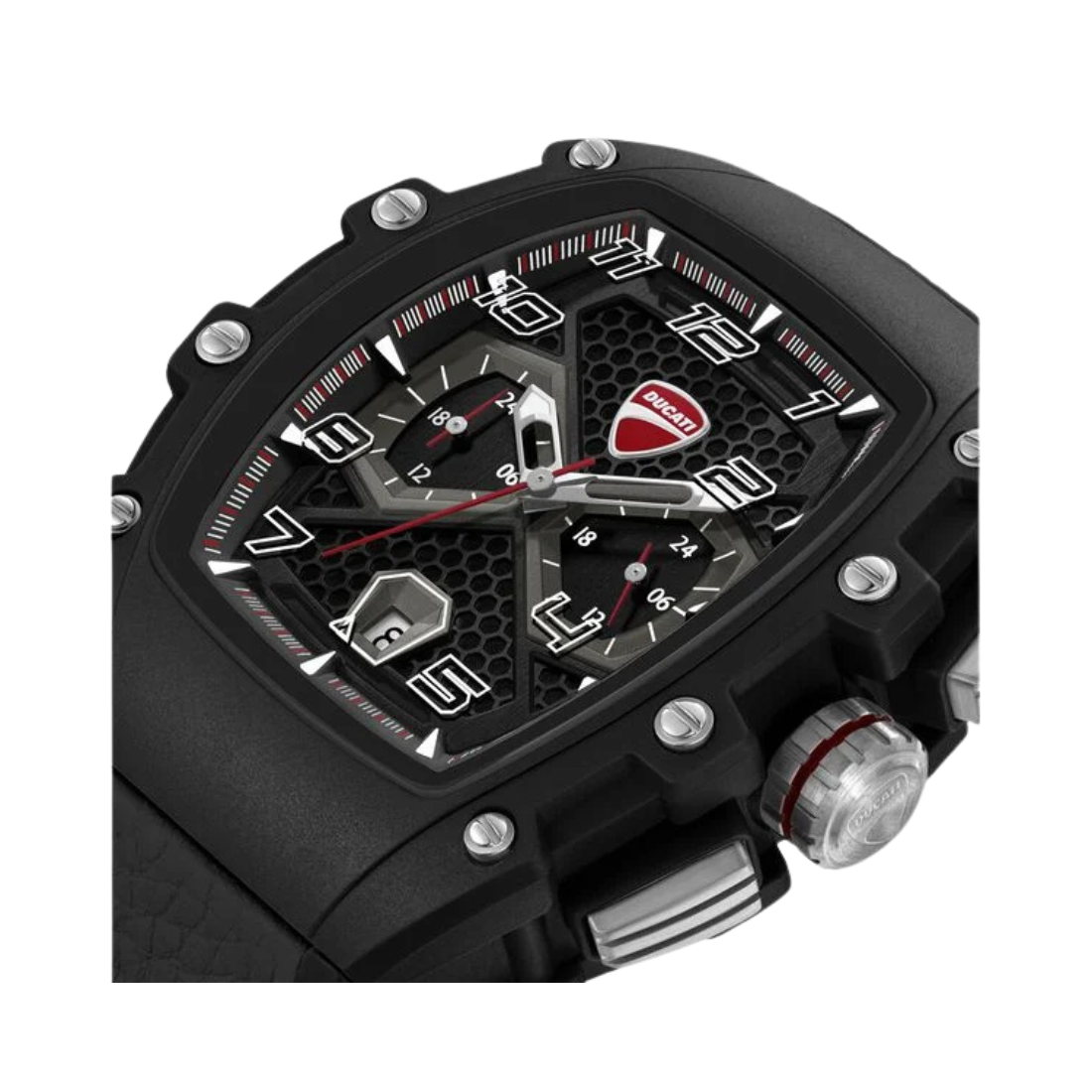 Ducati Extreme Sports Multifunction Black Dial Analog Men's Watch DTWGC0002801W