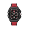 Ducati Extreme Sports Black Dial Black Silicone Strap Multifunction Quartz Watch For Men DTWGC0002804W
