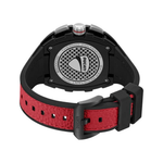 Ducati Extreme Sports Black Dial Black Silicone Strap Multifunction Quartz Watch For Men DTWGC0002804W