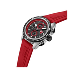 Ducati Extreme Sports Chronograph Red Silicone Strap Black Dial Men's Watch DTWGC0004301W