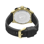 Ducati Extreme Sports Chronograph Quartz Grey Dial Black Silicone Strap Men's Watch DTWGC0004303W