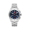 Ducati Supermotos Blue Dial Silver Stainless Steel Strap Quartz Chronograph Men's Watch DTWGI0002203W